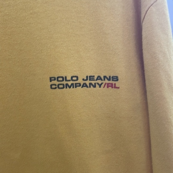 Ralph Lauren - Polo Jeans 90s Long Sleeve - Yellow - S - Picture 2 of 9